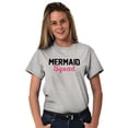thumbnail image 5 of Mermaid Squad Bachelorette Birthday Women's Graphic T Shirt Tees Brisco Brands X, 5 of 5