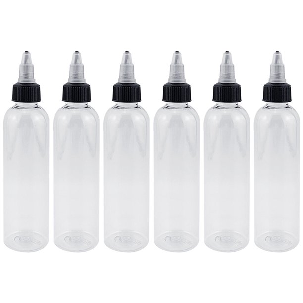 EeaseMX 15 botellas de tinta vacías de 60 ml para almacenar pigmentos (transparentes)