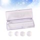 thumbnail image 3 of GAXIRE 2Pair Silicone Swimming White Waterproof Ear Plugs with Storage Case for Ear Protection, 3 of 8