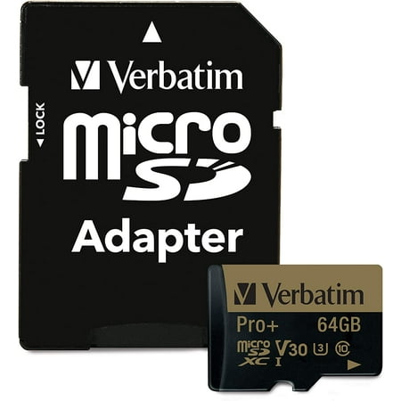 驚くべき価格 Verbatim 64gb Proplus 600x Microsdxc Memory Card With Adapter Uhs 1 U3 品 心と体の健康 Nas Aviaryhotel Com