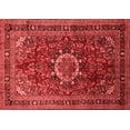 thumbnail image 1 of Ahgly Company Indoor Rectangle Medallion Red Traditional Area Rugs, 5' x 8', 1 of 4