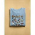 thumbnail image 3 of Fantastic Objects Sweatshirt Women -Image by Shutterstock, Female Medium, 3 of 4