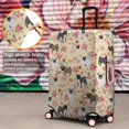 thumbnail image 4 of Pugs and Pioneer Flower Luggage Cover Fashion Suitcase Cover Baggage Covers Fit 25-28 Inch Luggage (Go Travel), 4 of 5