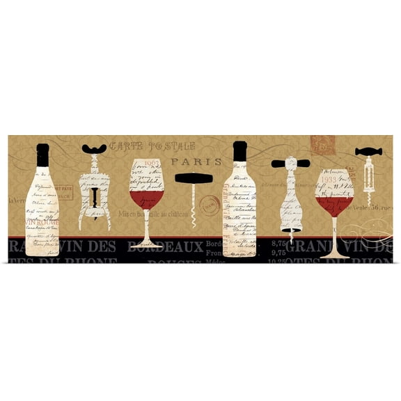 Great BIG Canvas | Rolled Daphne Brissonnet Poster Print entitled Evening in Paris