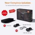 thumbnail image 3 of Cargador Multixel de 240W con 8 puertos GaN y hub USB-C con estuche, 3 of 6