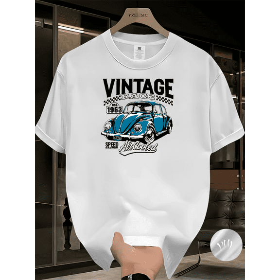 Unisex Comfortable Sports T-Shirt, Men's Casual T-Shirt with Creative Style, Solid Color Printed T-Shirt, Sports T-Shirt