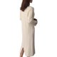 thumbnail image 4 of Guardurnaity Vestido de manga larga de punto de otoño para mujer, suéter informal, ropa suave y cómoda para fiesta, trabajo al aire libre Vestidos Blanco, 4 of 6