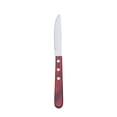 thumbnail image 1 of Browne Stainless Steel Rounded Blade Pakkawood Handle Steak Knife, 9 in -- 12 per case, 1 of 1