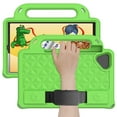 thumbnail image 3 of Galaxy Tab A7 Lite 8.7-inch T220 T225 Case,Dteck Shockproof EVA Foam Kids Friendly Handle Kickstand Hand Strap Case for Samsung Tab A7 Lite 8.7" 2021 Lightweight Cover with Shoulder Strap,Green, 3 of 10