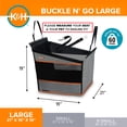 thumbnail image 3 of K&H Pet Products Buckle N' Go Dog Car Seat for Pets Gray Large 21 X 19 X 19 Inches, 3 of 10