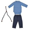 thumbnail image 1 of Conjuntos de ropa para niños traje de mamelucos NikouMX primavera y otoño 70 cm 80 cm 90 cm 95 cm, 1 of 8