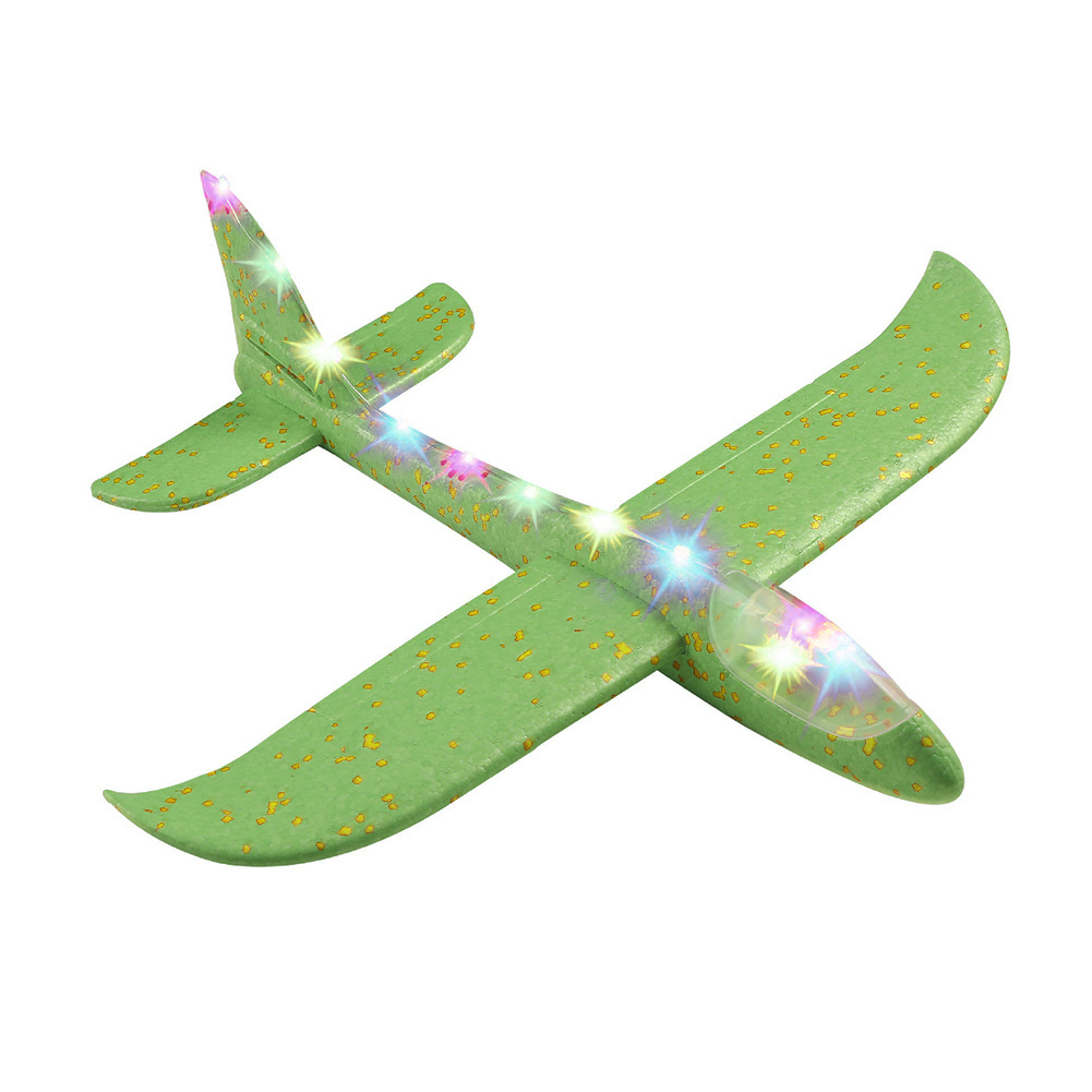 Foam Aircraft with Light DIY Cartoon Hand Throwing Plane EPP Hand