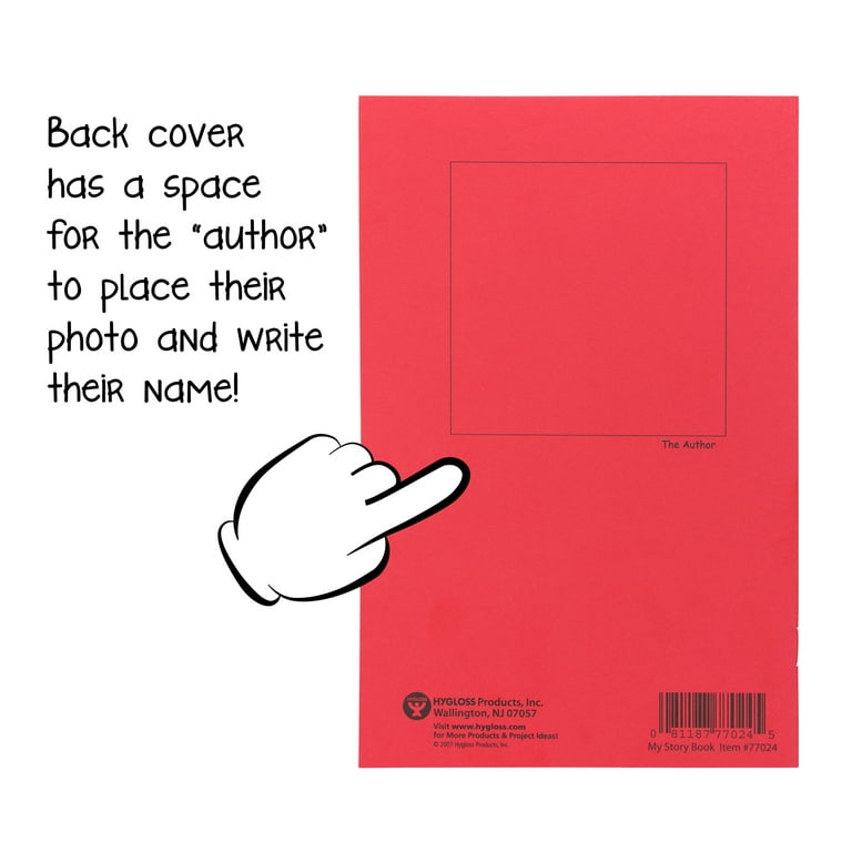 Hygloss My Storybook Blank Book - 5.5 x 8.5 - Pack of 24