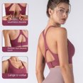 thumbnail image 3 of Ropa interior deportiva de yoga de selección estricta Naked Sense para mujer, sujetador de fitness con hebilla en la espalda y sin dejar rastro, 3 of 5