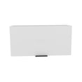 thumbnail image 2 of White Compact Pull-Up Wall Cabinet with Shelf, Space Saving Design for Kitchen Bathroom Office, 2 of 9