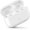 White Lighting-Port, variant on AZQYFDC for Wireless Charging Case Replacement Compatible with AirPod 3rd Generation, Air Pod 3 Charger Case with Bluetooth Pairing Sync Button
