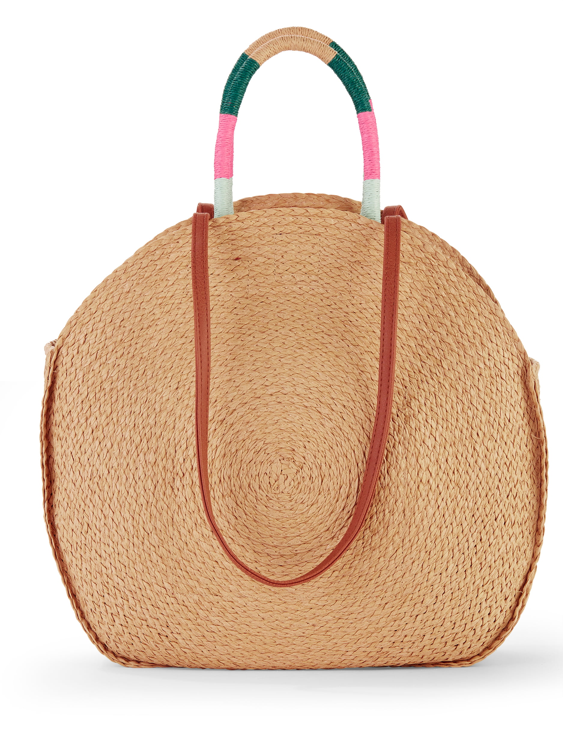 Buy Online Raffia Tote Bag & Round Tote Handbag - Tote Handbag