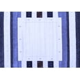thumbnail image 1 of Ahgly Company Machine Washable Indoor Rectangle Solid Blue Modern Area Rugs, 2' x 3', 1 of 4