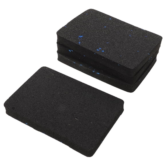 Houderco 4Ud Antideslizante Azul Para Caminadora Con Amortiguación De Ruido Y Protección Para De