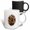 Multicolor, variant on 3drose, Marmot with Pink Rhododendron Background, 11oz Mug