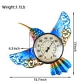 thumbnail image 7 of WONDER Garden Thermometer Indoor Outdoor Patio Blue Hummingbird with Waterproof Feature for Outdoor Decor,Wall Mountable,Weather Resistant, 7 of 7