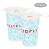 2 PCS 200ml Foldable Soft Water Cup for Outdoor Sports Hiking Cycling Camping Running