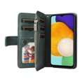 thumbnail image 4 of Compatible with Samsung Galaxy A13 5G Wallet Case with Card Slots PU Leather Zipper Flip Folio Cover, 4 of 5
