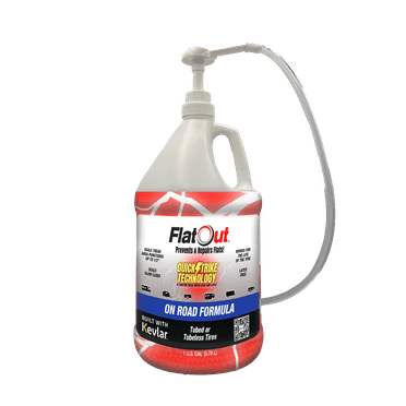 FlatOut QuickStrike On Road Tire Sealant Formula- 1 Gallon