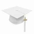 thumbnail image 2 of Unisex Matte Graduation Cap Gown Tassel Package, High School and University, 2 of 8