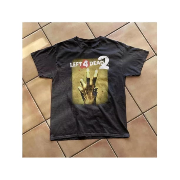 Left 4 Dead 2 Vintage Grunge Graphic T Shirt Y2K opium Tapout amity unisex Tee Gift For Men and Women