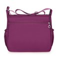 thumbnail image 4 of DGMIOCS Women Shoulder Handbag Roomy Multiple Pockets Bag Ladies Crossbody Purse Fashion Tote Top Handle Satchel Purple, 4 of 4