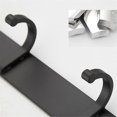 thumbnail image 3 of 2pcs 6 Hook Kitchen Punch-Free Hook Nordic Black Space Aluminium Single Hook Simple Coat Hook Wall Hook. 6 Hooks, 3 of 5