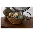 thumbnail image 2 of Better Homes & Gardens- Acacia Wood Rectangle Tray with Gold Color Handles, One Size, 2 of 7