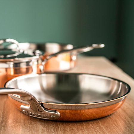 【並行輸入品】 Hestan - CopperBondコレクション - 100%純銅スキレット 11インチ