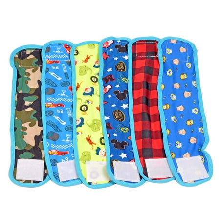 - 4Pcs Pet Diaper, Legendog Reusable Breathable Cotton Dog Belly Band Dog Wrap for Male Dogs