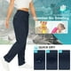 thumbnail image 3 of Pantalones de senderismo Toomett 6608 para mujer, secado rápido, UPF 50+, color azul, 3 of 6