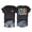 Black, variant on Womens Athletic Tops Women T Shirt Back To The Gypsy That I Was Graphic Music Tees Rock Band Tops Blouse Beige S