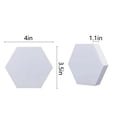thumbnail image 3 of DPTALR 6-PC Hexagonal Modular RGB Wall Lights White Plastic USB Powered, 3 of 7