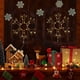 thumbnail image 4 of 2 Piezas de de de Nieve para Ventana, Decoraciones, Luces LED de de Nieve para Decoración Navideña del Hogar, Luz Cálida Dorada, 4 of 8