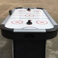 thumbnail image 1 of PENIKOKO 2Sets Air Hockey Table Plastic Pucks Portable Pushers Black Replacement Accessory, 1 of 8