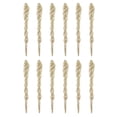 thumbnail image 2 of Christmas Snowflake Icicle Decorations 12PCS Gold Color Snowflake Icicles Ornaments Set Acrylic Christmas Ornaments for Christmas Tree Outdoor By Aousthop/ Christmas Colored Icicle Pendants, 2 of 6