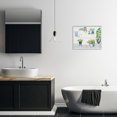 thumbnail image 4 of Stupell Industries Modern Rustic Botanical Bathroom White Framed Giclee Art, 20 x 16, by Courtney Prahl, 4 of 8