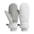 thumbnail image 5 of Guantes de esquí para adultos, de invierno, gruesos, impermeables, de una o dos tablas, con dedos paralelos, con pantalla táctil, con cinco dedos en el interior, cálidos para montar a caballo, 5 of 5