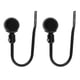 thumbnail image 5 of Cortina Tibeback 2 piezas diseño ahuecado en U Negro, 5 of 8