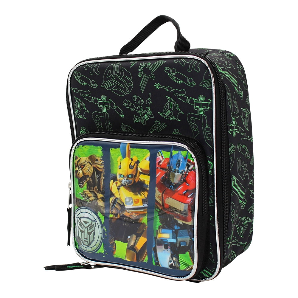 Hasbro Transformers Rise up Beasts Reusable Rectangle Lunch Bag
