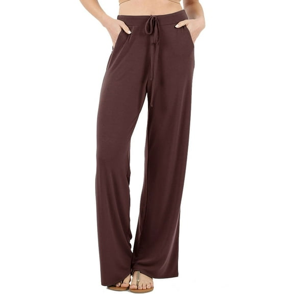 Womens Casual Loose Fit Comfortable Lounge Pajama Pants
