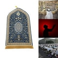 thumbnail image 4 of Flannel Prayer Rug Floor Carpet for Living Area Rugs Room Travel for Men and Women, 4 of 9