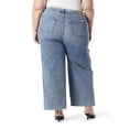 thumbnail image 4 of Levi Strauss Signature Women's and Women's Plus Vintage Wide Leg Crop Jeans, Sizes 0-22, 4 of 8