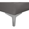 thumbnail image 4 of Meridian Furniture Alina Grey Velvet Modular Sectional, 4 of 17