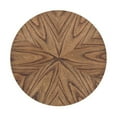 thumbnail image 3 of Martin Svensson Home LAX Round Wood End Table in Warm Nutmeg Brown, 3 of 6